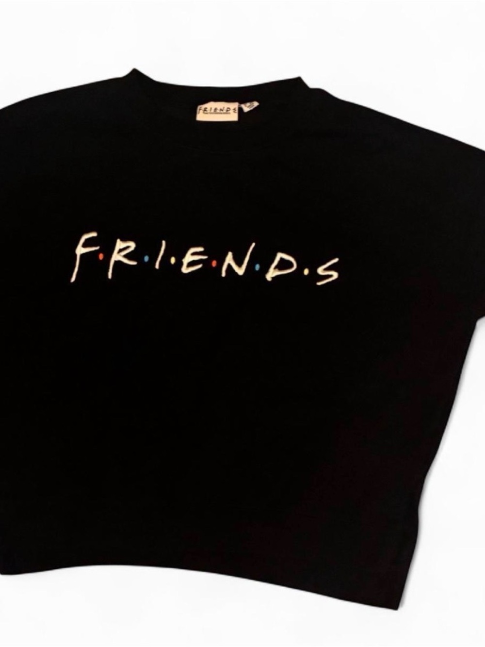 FRIENDS Show Logo Black Sweatshirt Size  XS - Small